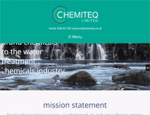 Tablet Screenshot of chemiteq.com